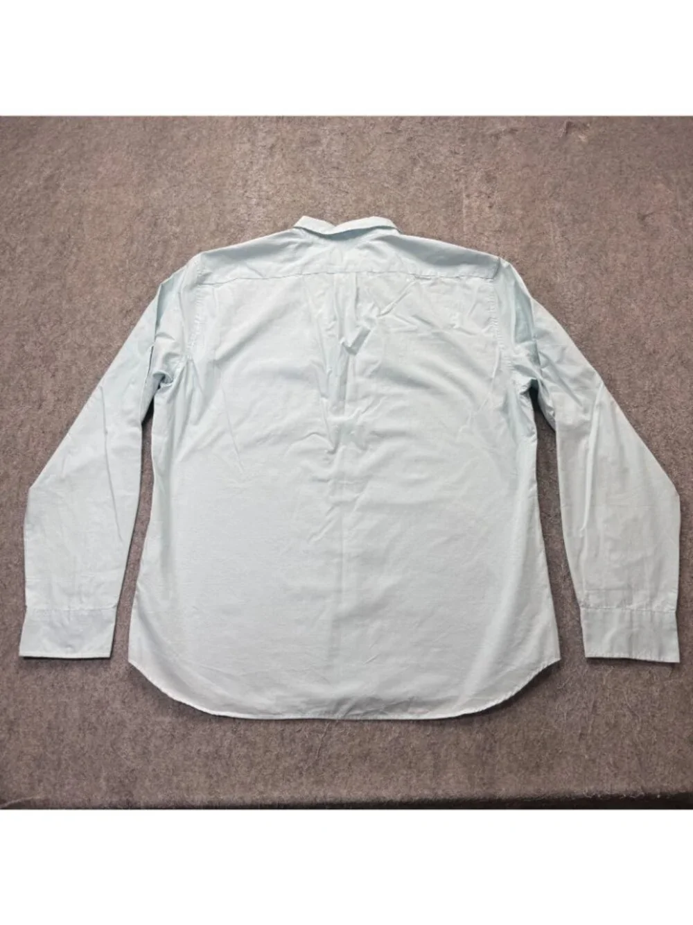 J.Crew Lightweight Button-Down Shirt Men XL Light Blue Slim Fit Performance